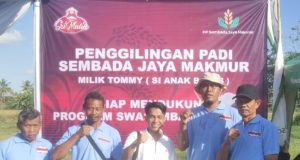 Bersama Gapoktan Panca Boga, Si Anak Beras Dukung Swasembada Pangan
