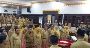 Wali Kota Bambang Lantik Belasan Pejabat Pemkot Metro
